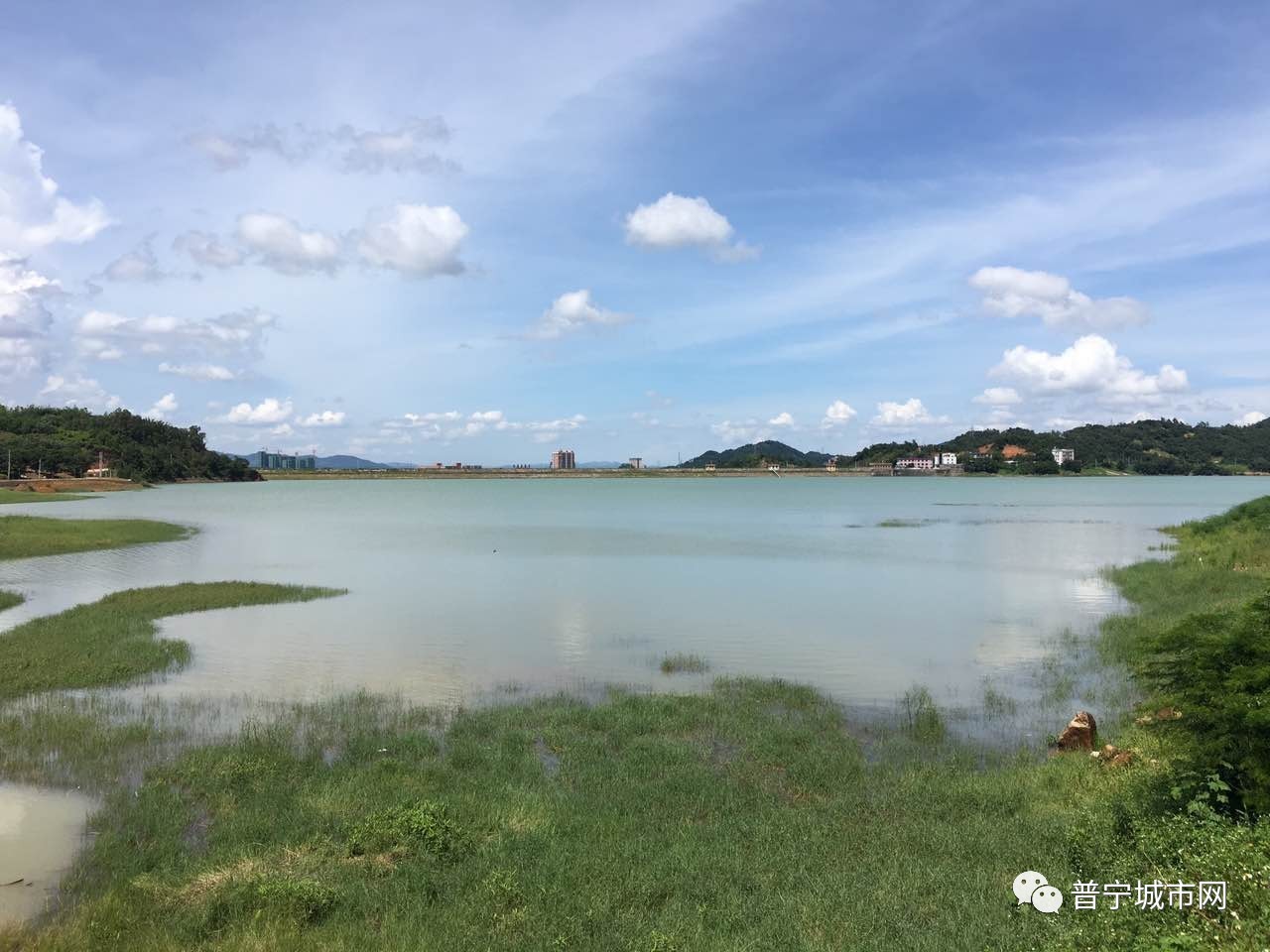 普宁大南山水库图片