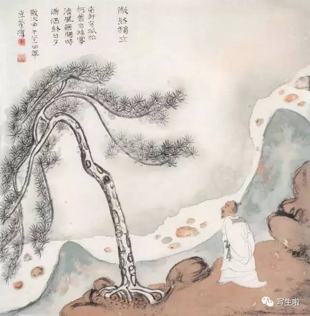 李孝萱罕見的油畫作品