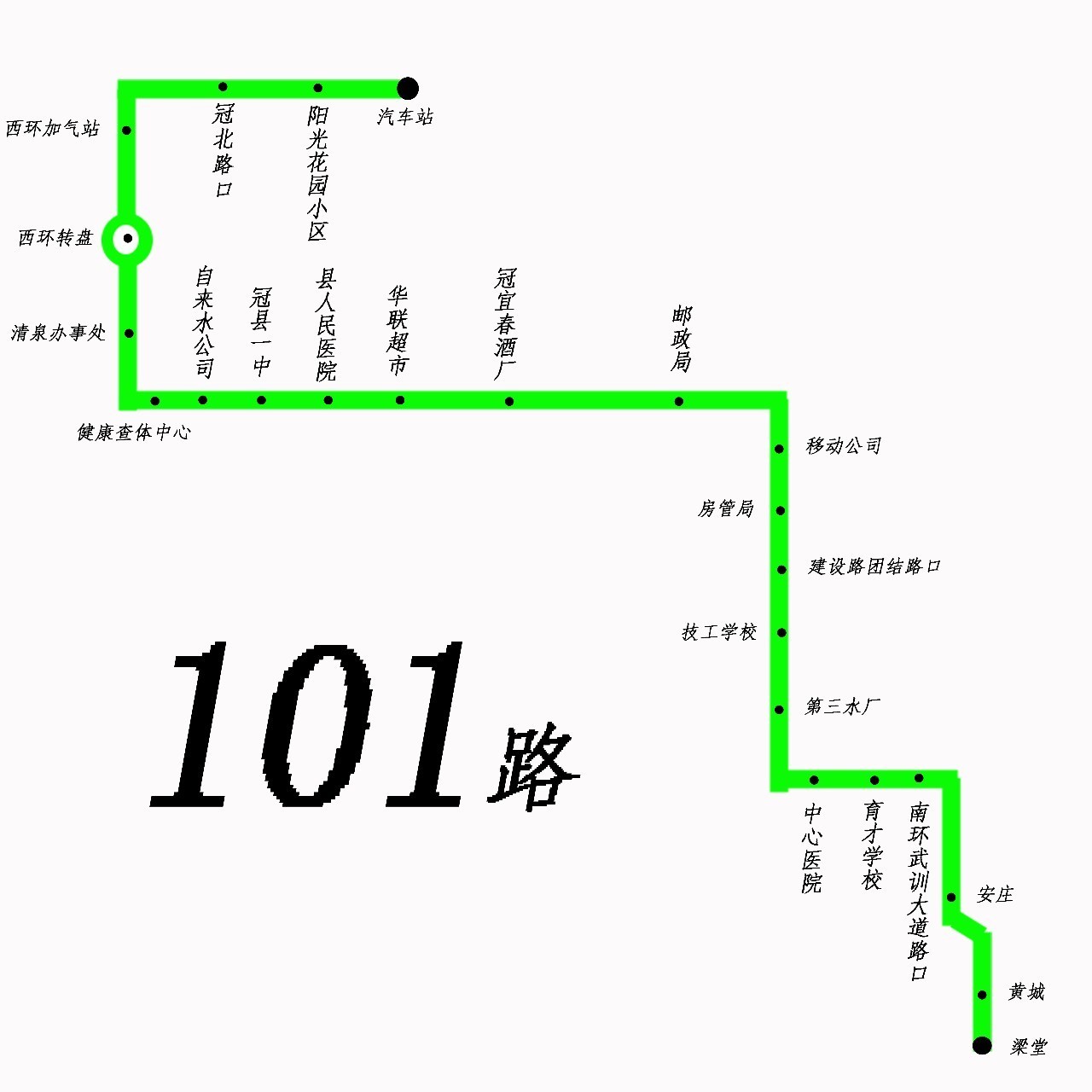 101线路102线路103线路106线路201线路202线路203线路301线路302线路