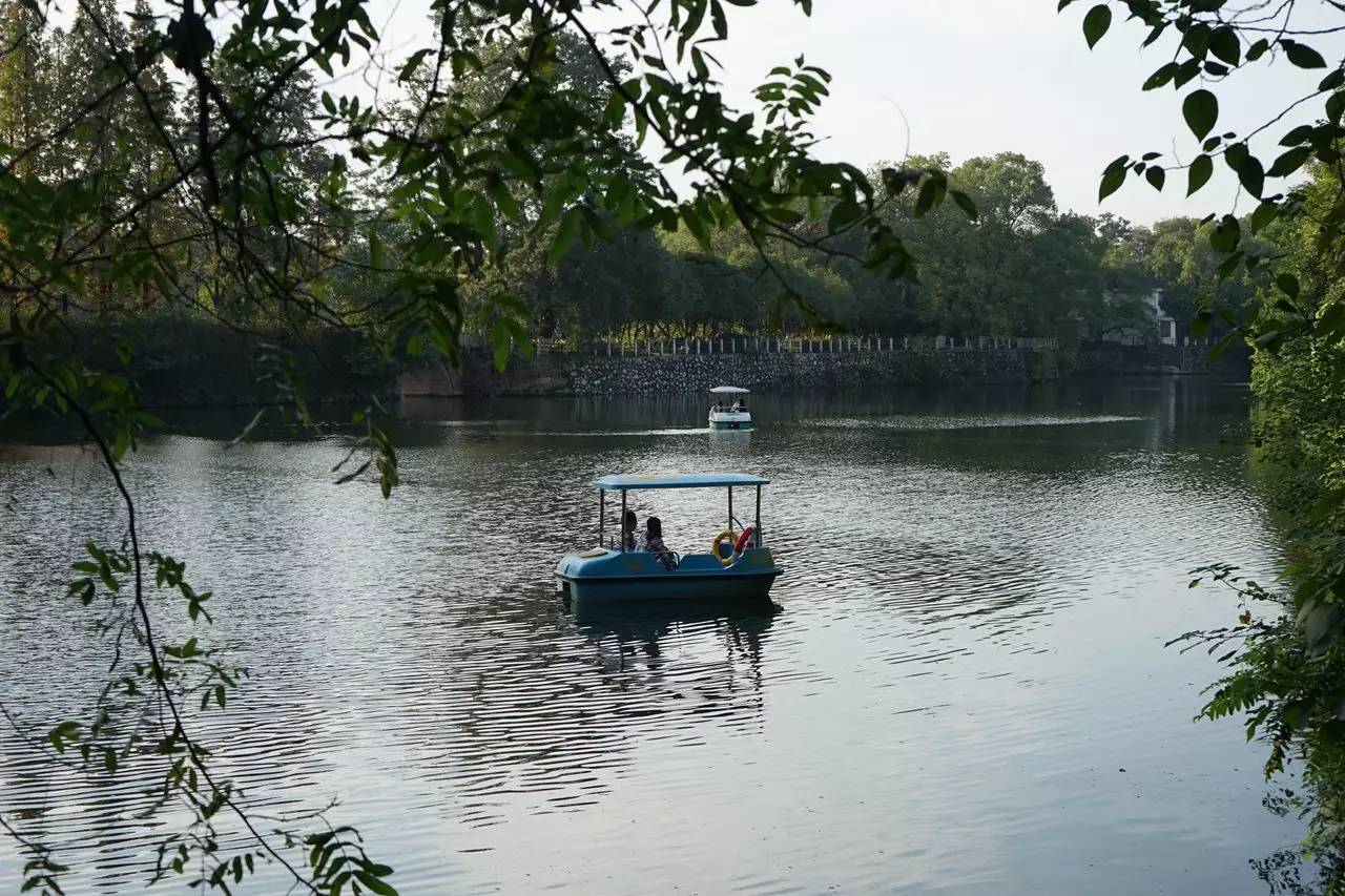 赣州古城墙及古建筑群落,可以看到其中散布了多处水塘,福寿沟位于地下