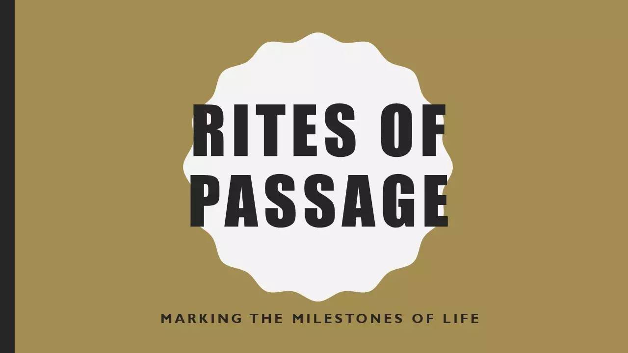 【7月14日英語角】rites of passage 過渡儀式|翻譯資訊-翻譯網-翻譯