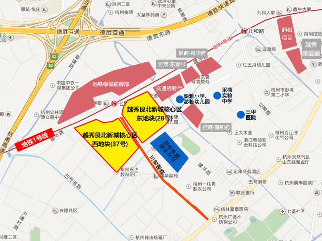 杭州艮北新城规划图片