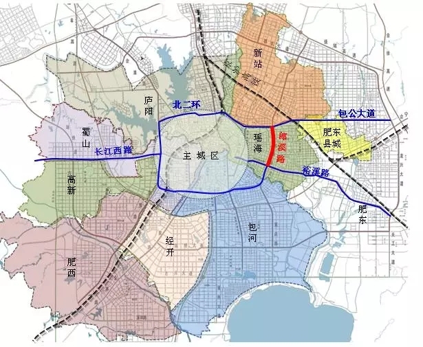 瑶海人看过来4公里双向6车道高架路即将面世郎溪路高架改造即将开始