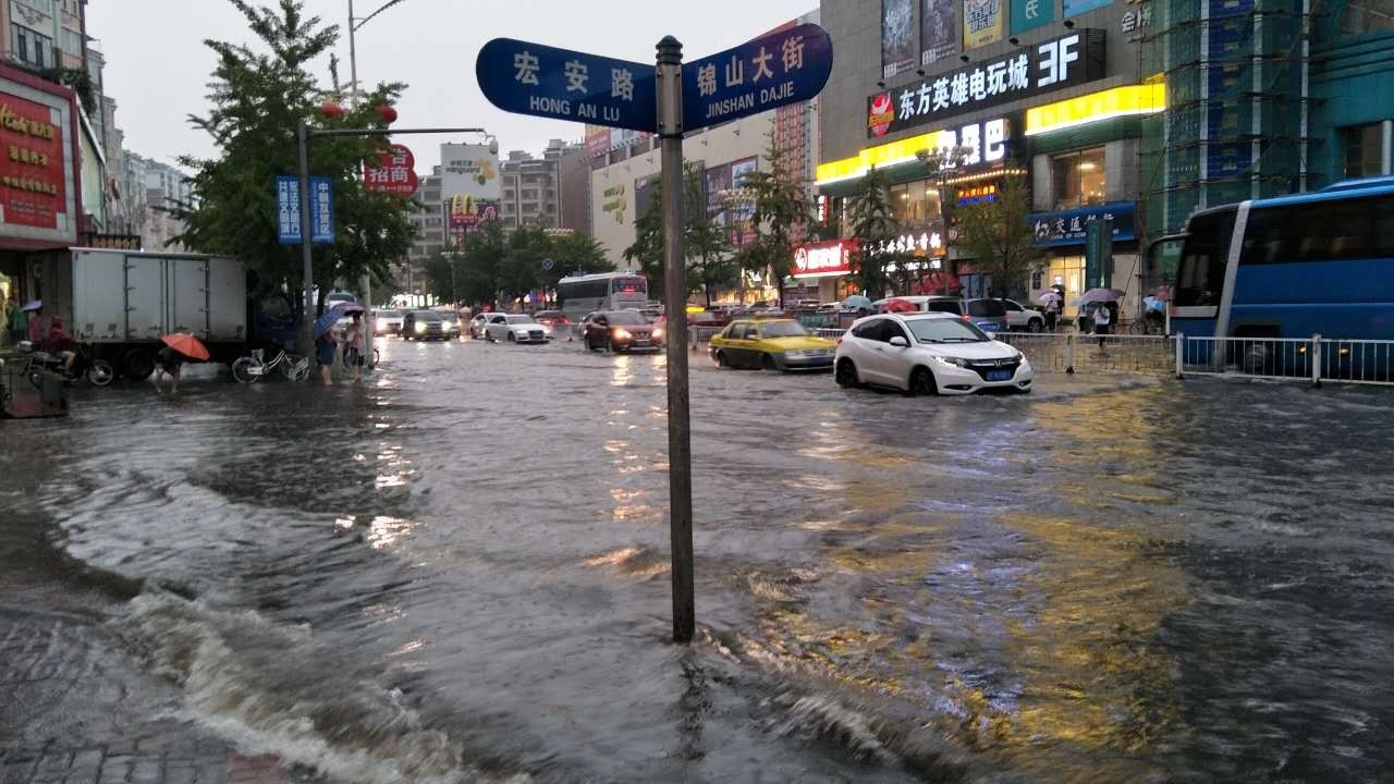 【丹東天氣:強對流·今年首發暴雨紅色預警(東港椅圈)|週末還有雨