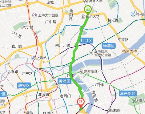 徐家彙-南浦大橋16公里休閒徒步