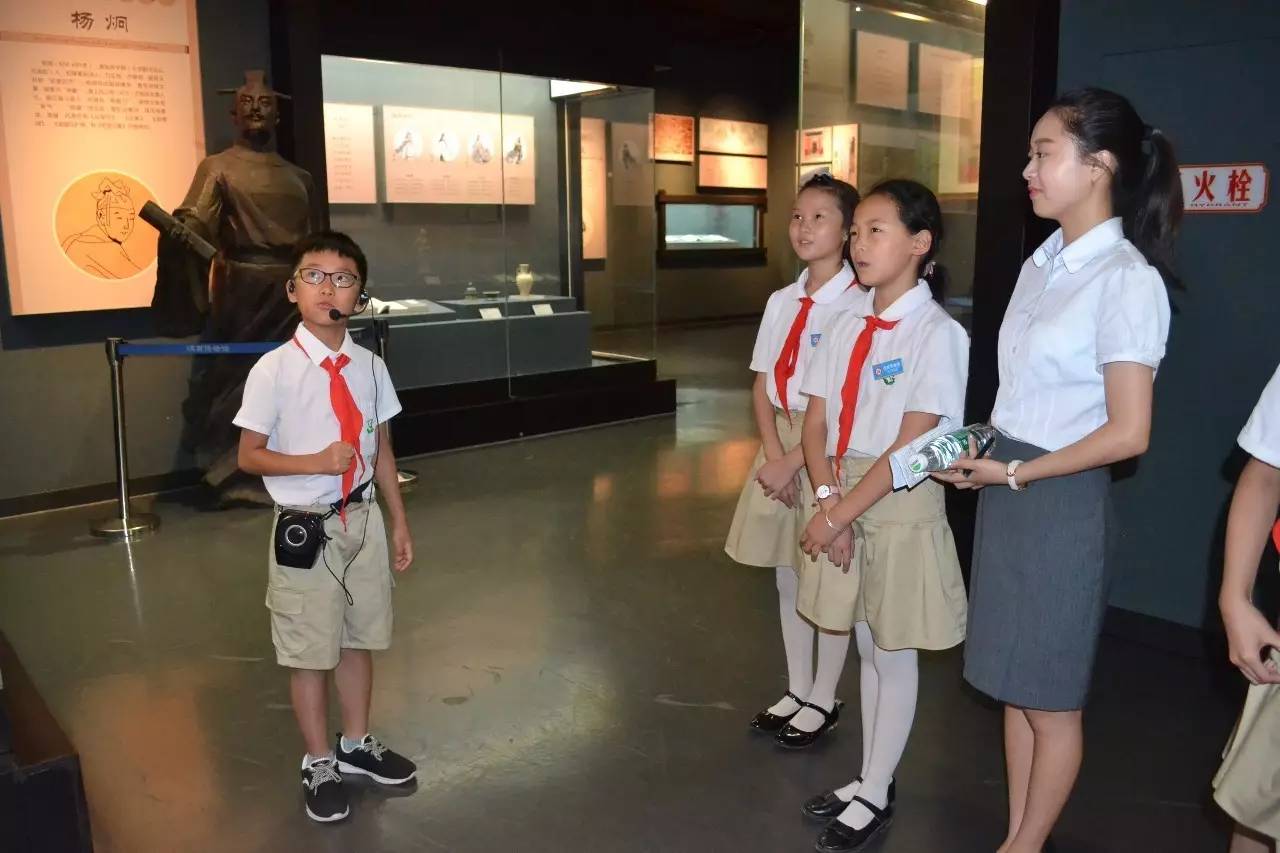 练习中成长讲解中提升北塘实验小学相约渭南博物馆我做小小讲解员