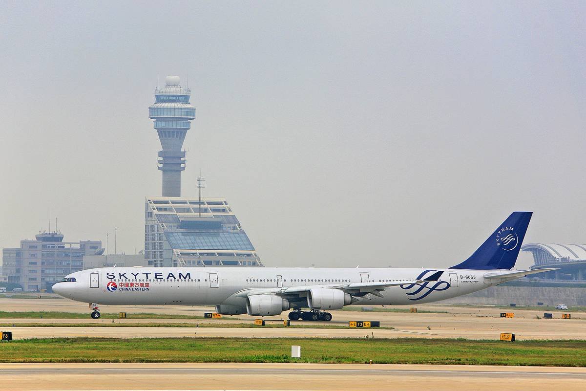 重磅上海航空也有天合联盟彩绘啦而且是a321机型