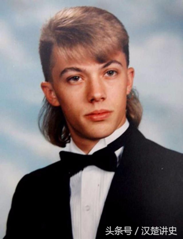 80年代外国年轻人流行的发型老照片