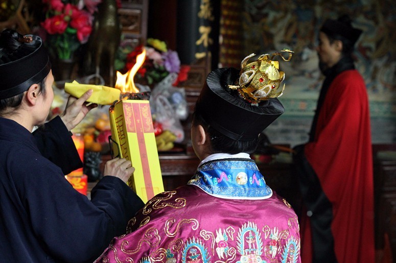 神秘的法事道场是怎么一回事