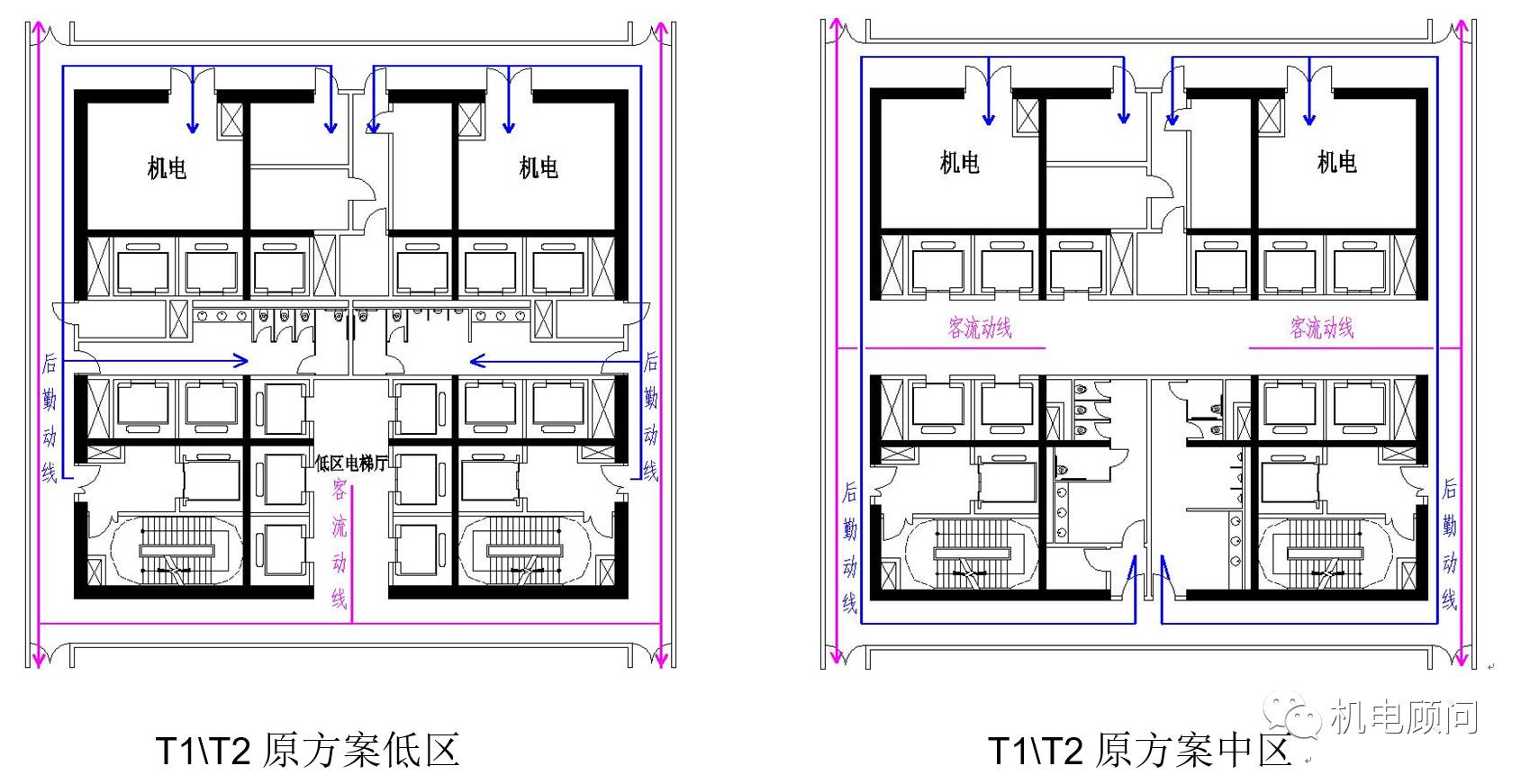 從機電出發針對典型辦公建築核心筒佈局的建議思考