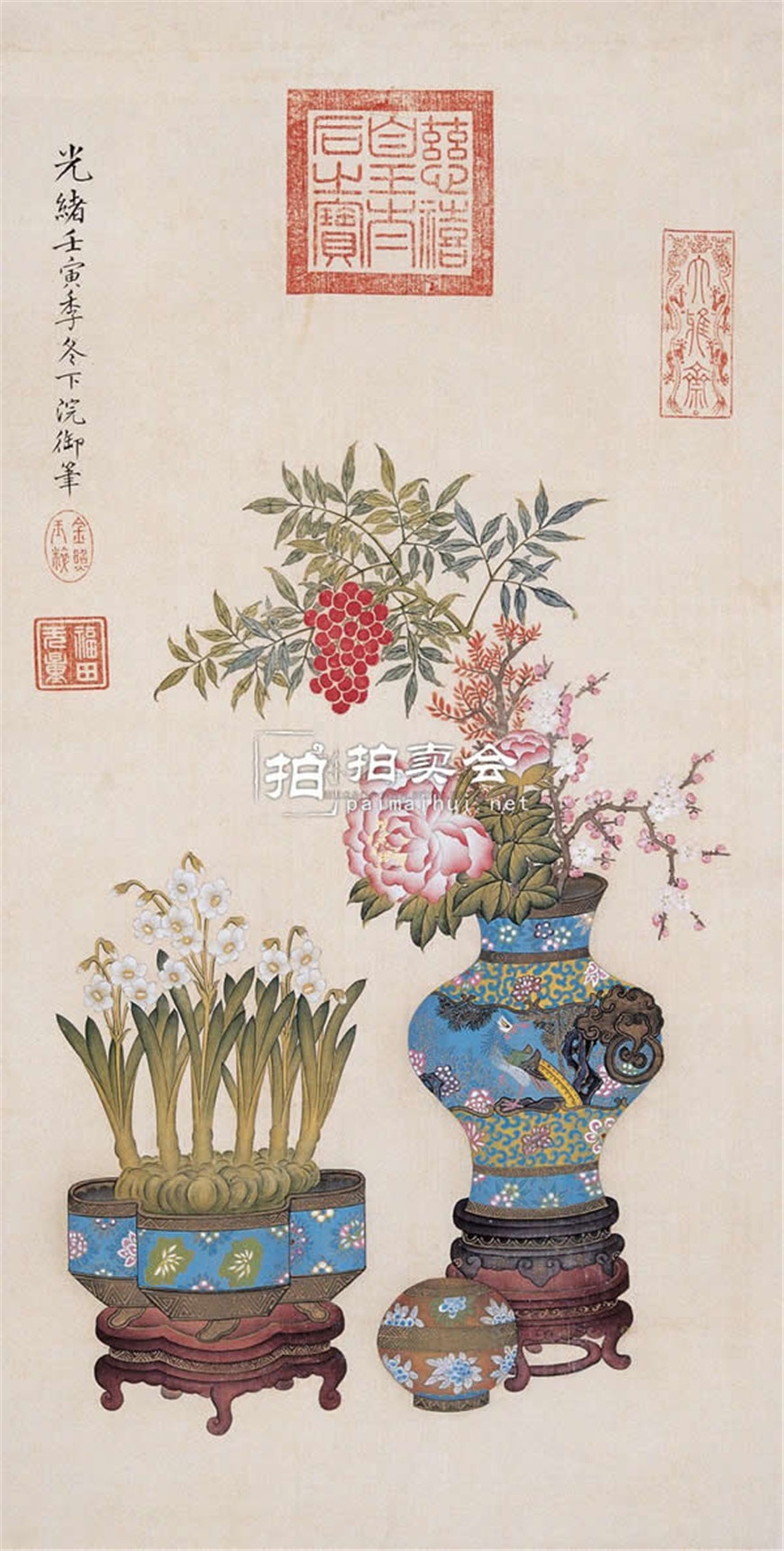 【绘画】孔子瑜孔小瑜花卉博古画