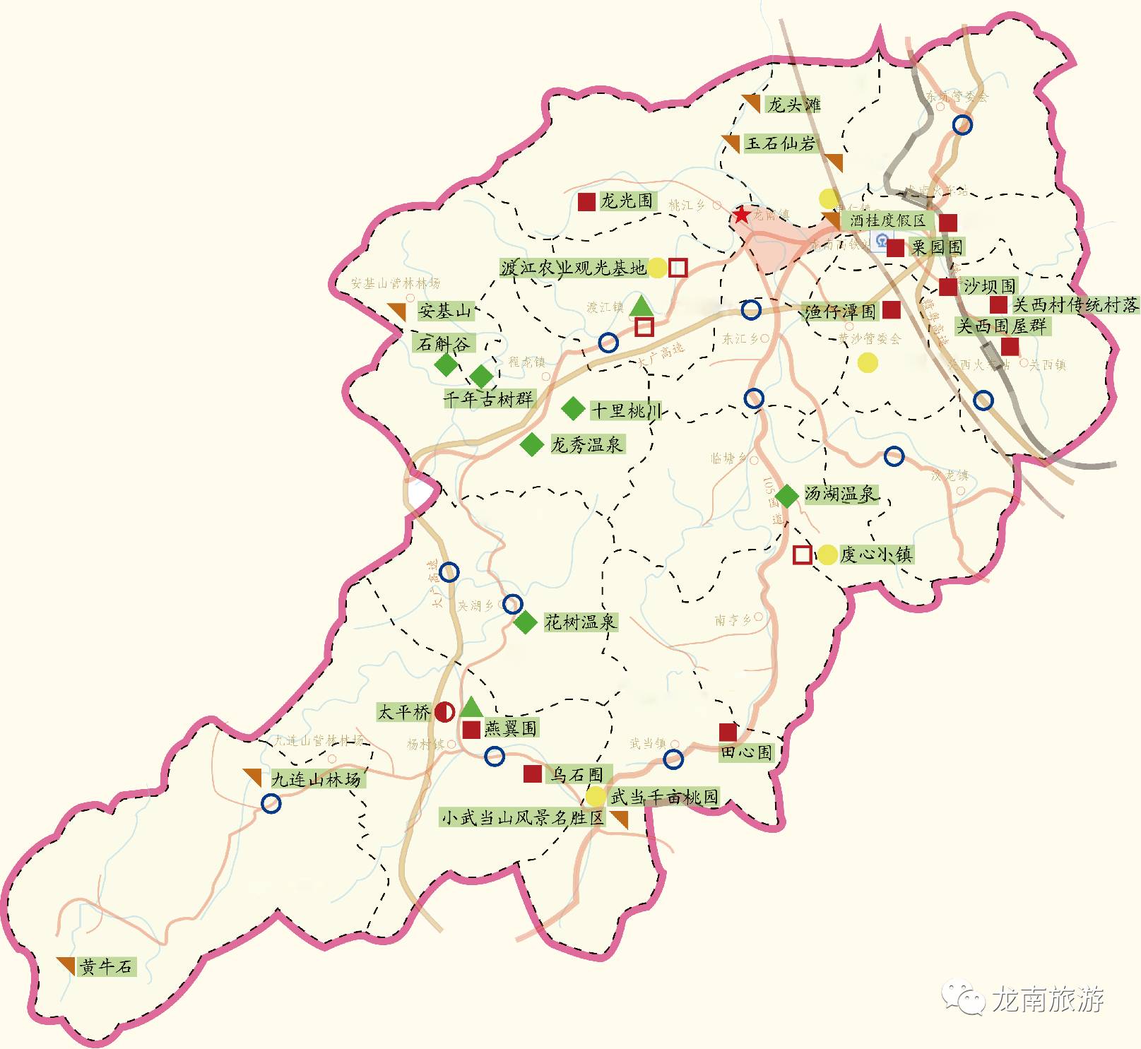 龙南地图高清版大地图图片
