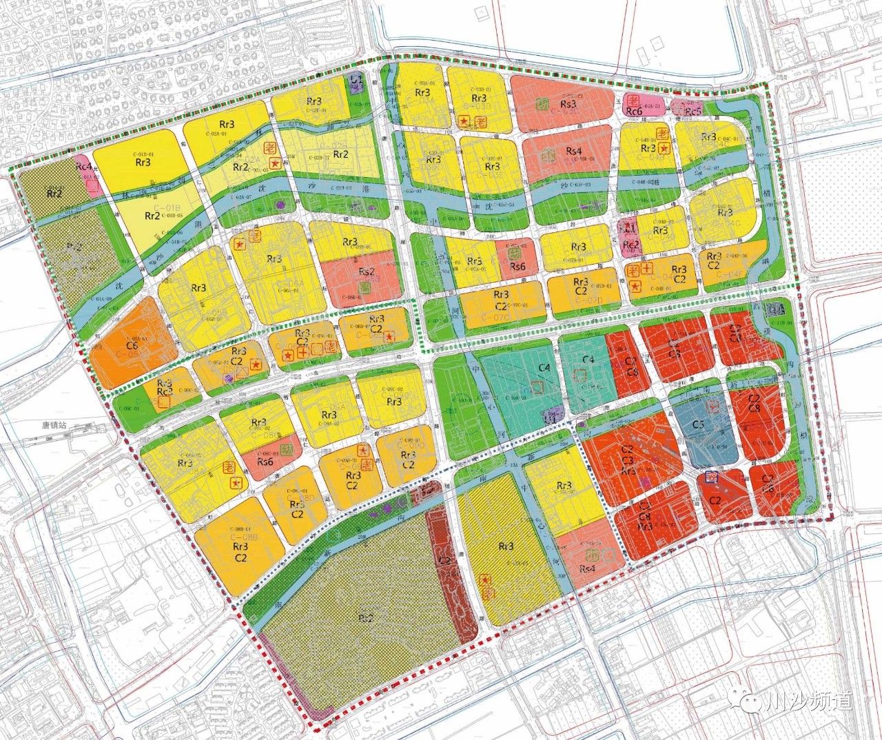 唐镇规划图 未来五年图片