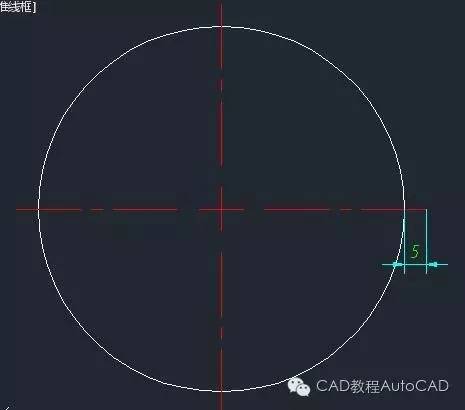 cad中快速畫多個圓的中心線的畫法【【autocad教程】