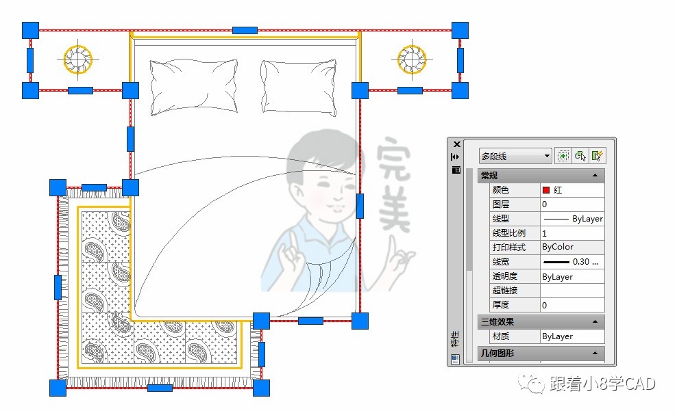 cad如何照着图片描图片