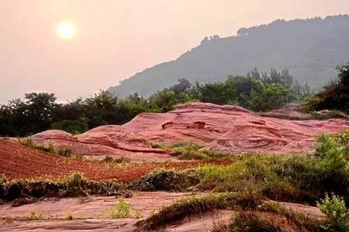 明光大横山风景区图片