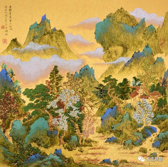 錢選 山居圖▲ 唐 李昭道 明皇幸蜀圖▲宋 趙伯駒 仙山樓閣