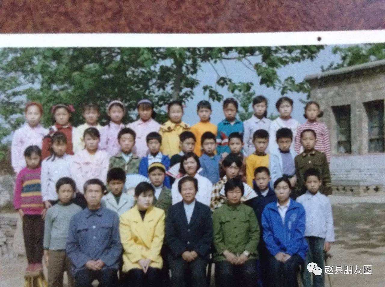 原赵家庄乡8所小学现状具有时代感的毕业照大家在图中找找儿时的自己