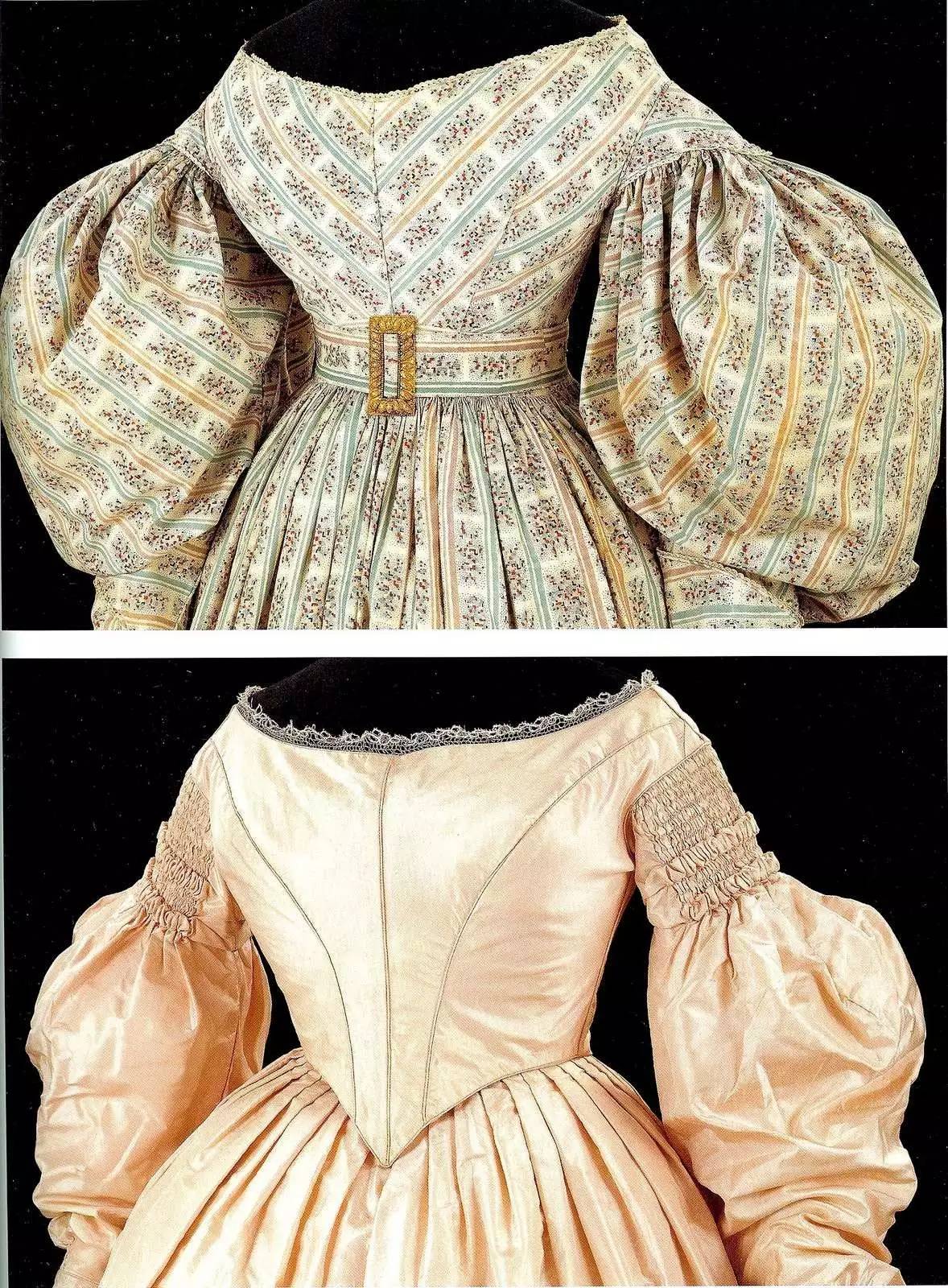 19世纪礼服设计细节
