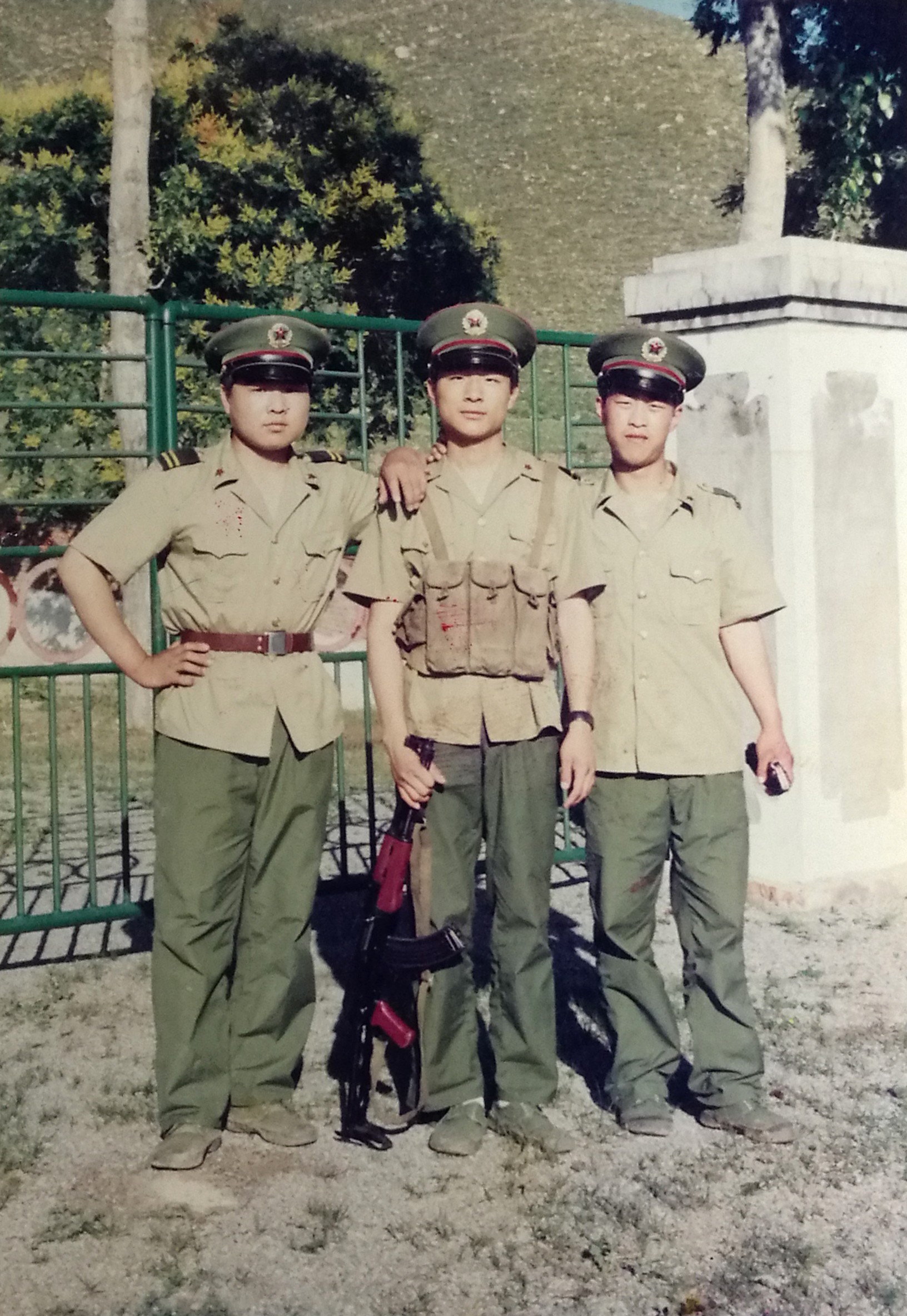 90年代军装照图片