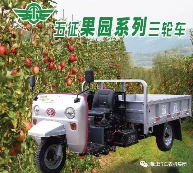 海城汽车农机集团五征果园系列农用三轮车隆重上市