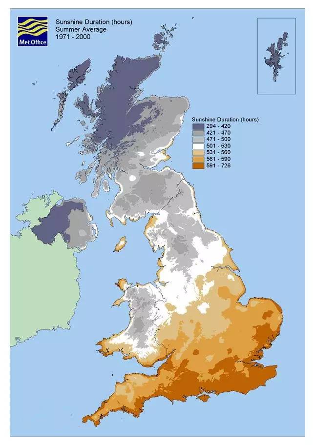 英国气候图分布图片