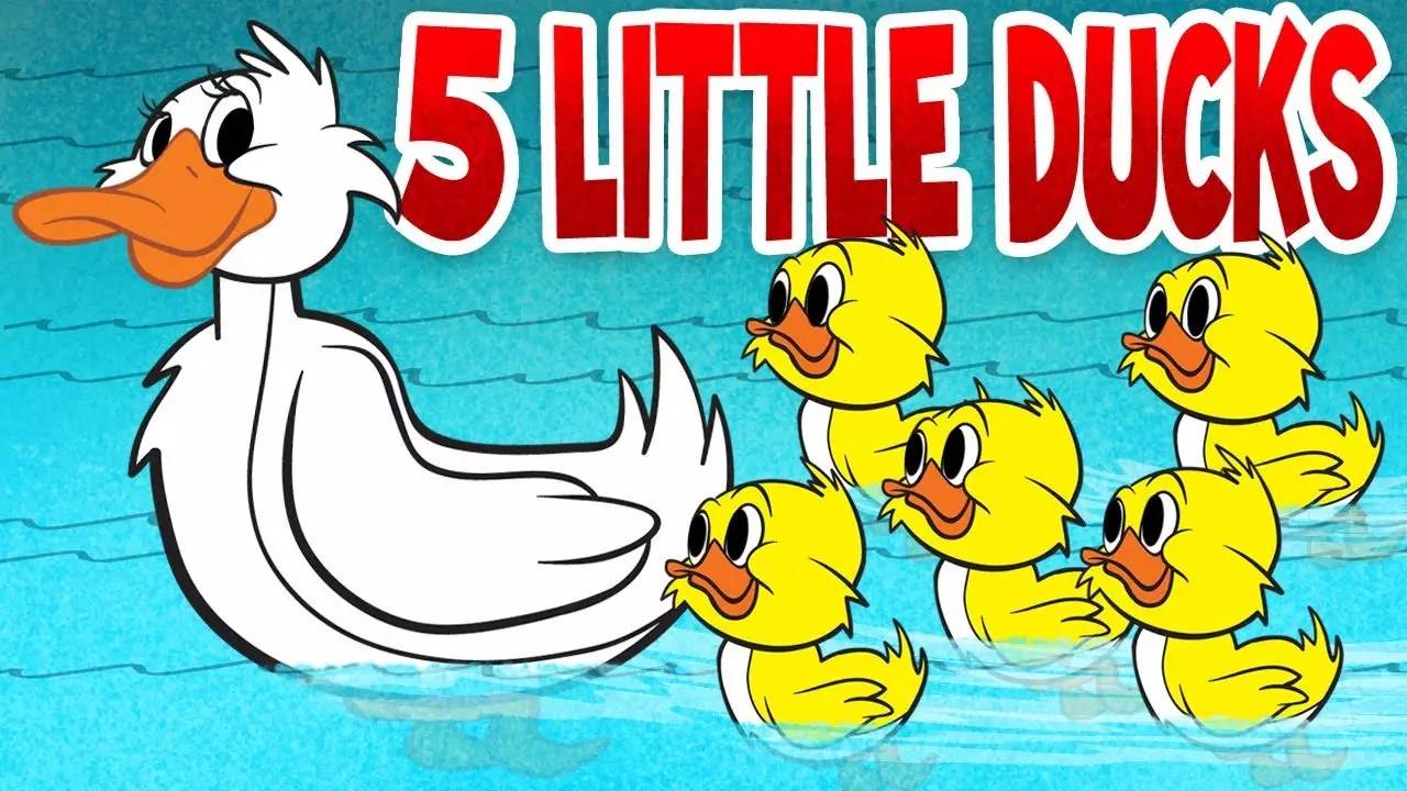 英文小麦霸 five little ducks