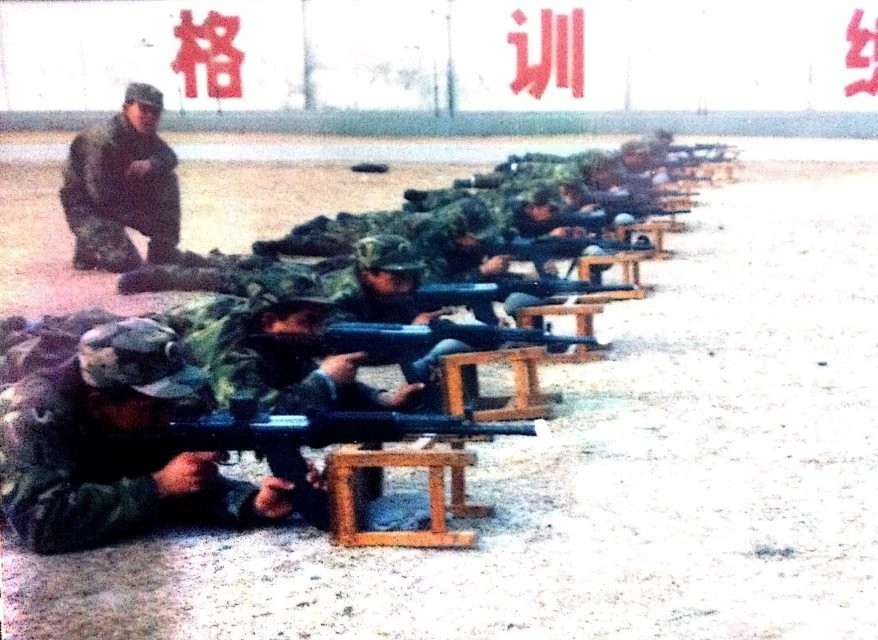 长春市支队搏击训练98年冬吉林省武警总队长春市支队99年武警训练98年