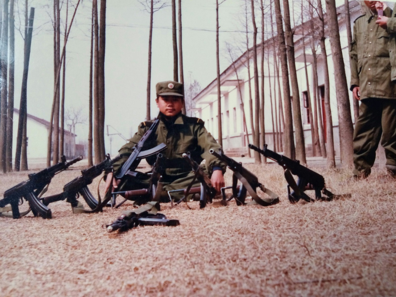90年代的武警图片