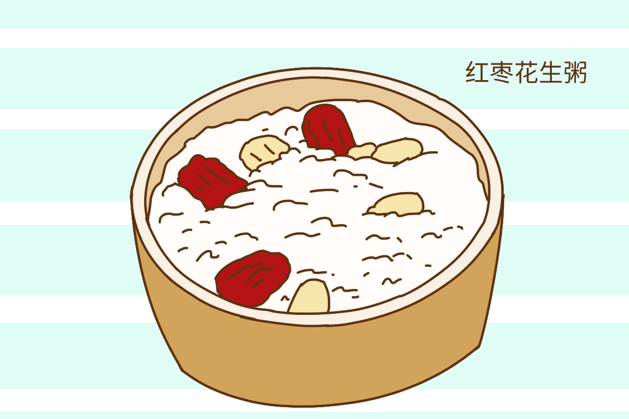 小米红豆粥简笔画图片