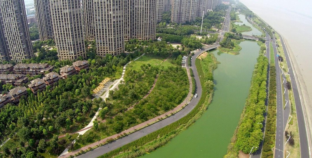 杭州下沙生态湿地公园图片