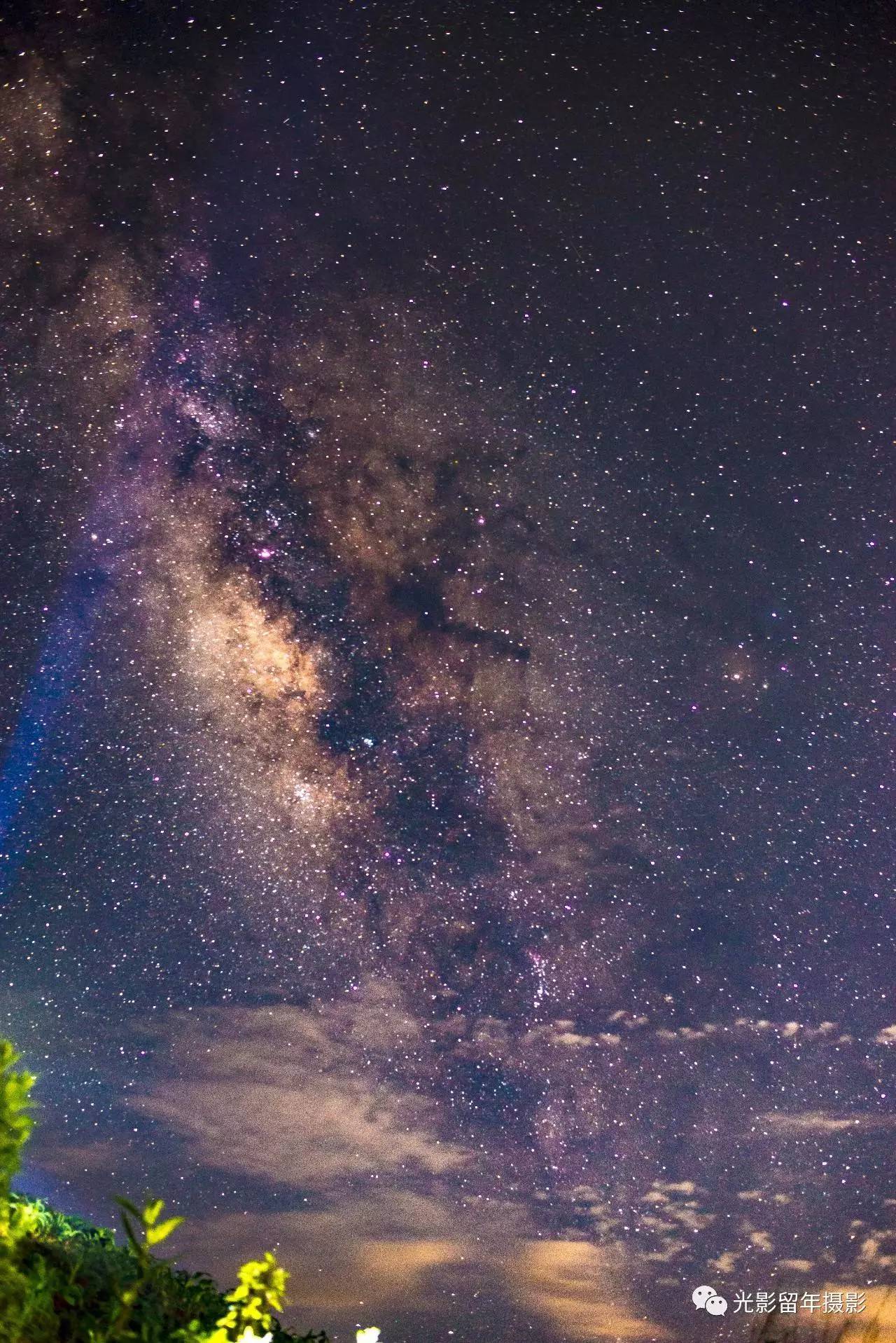 夏至絢麗的星空