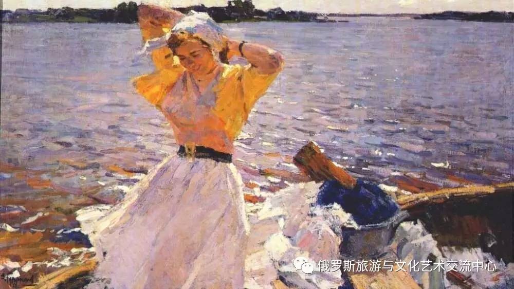 艺术俄罗斯画家葛夫利洛夫的油画作品