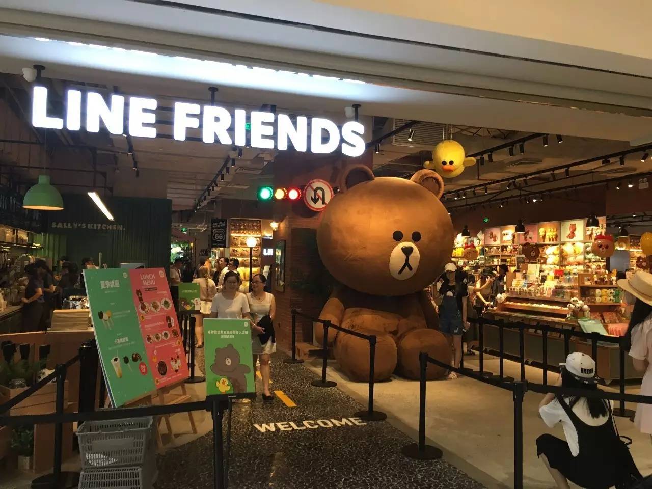 hope探店linefriends广州正佳店