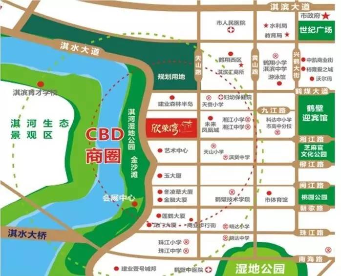 鹤壁东站,京港澳高速出入口地理位置十分优越便捷精致生活随心畅享3