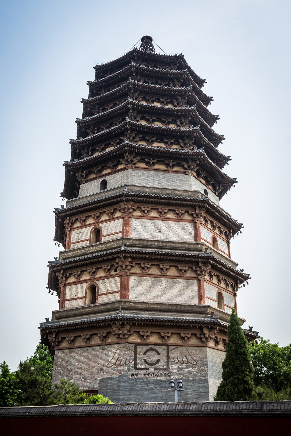 老猪实拍探访记正定天宁禅寺凌霄塔