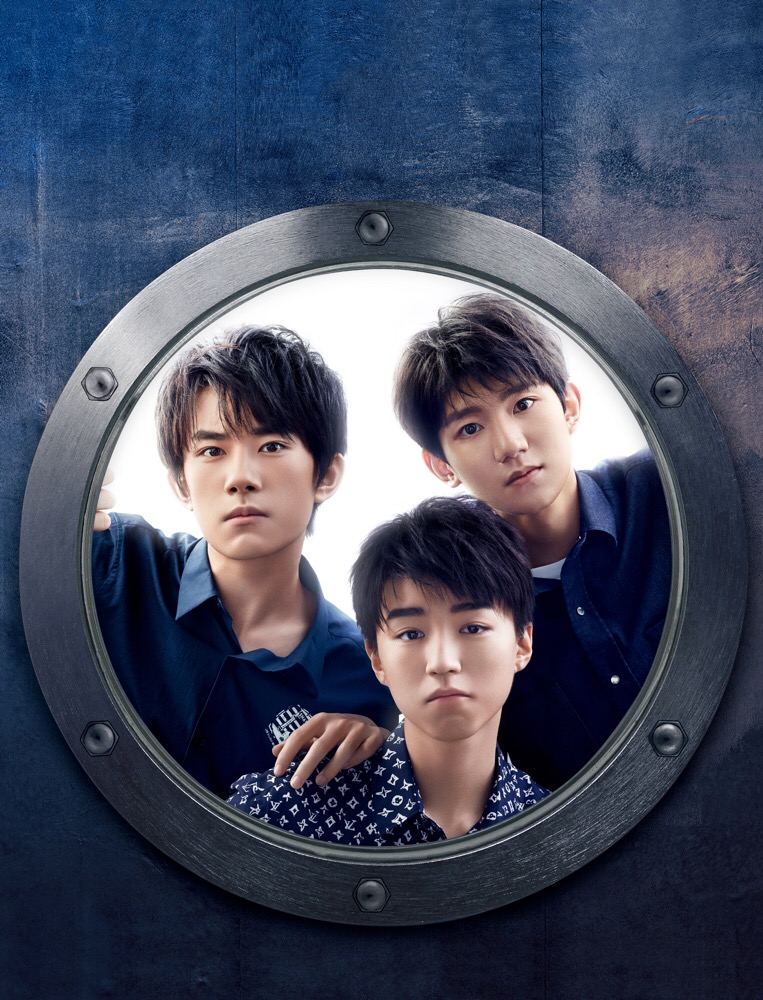 tfboys合体大片公开魅力满屏青春无畏