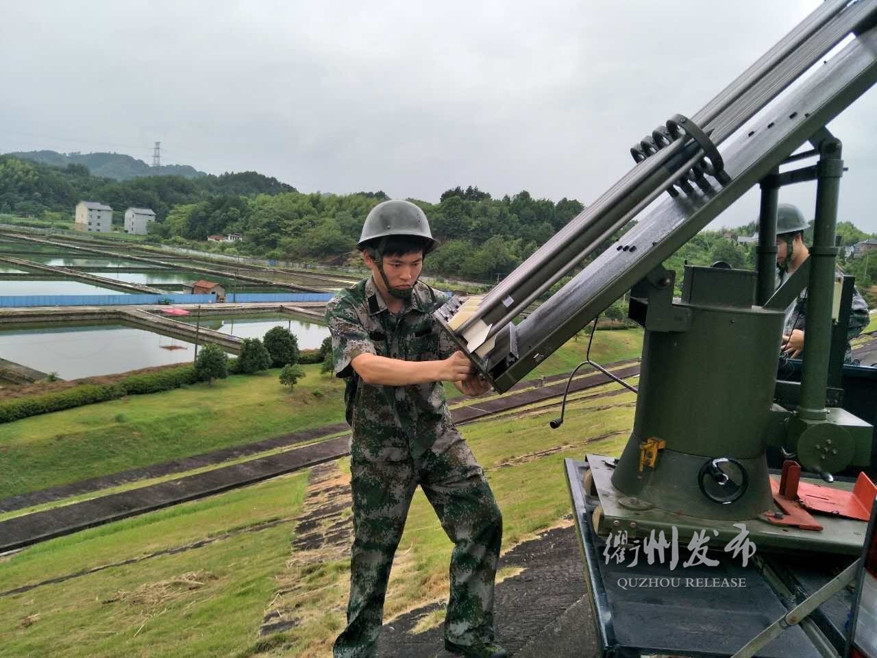 注意衢州人工降雨啦你们那里下了吗