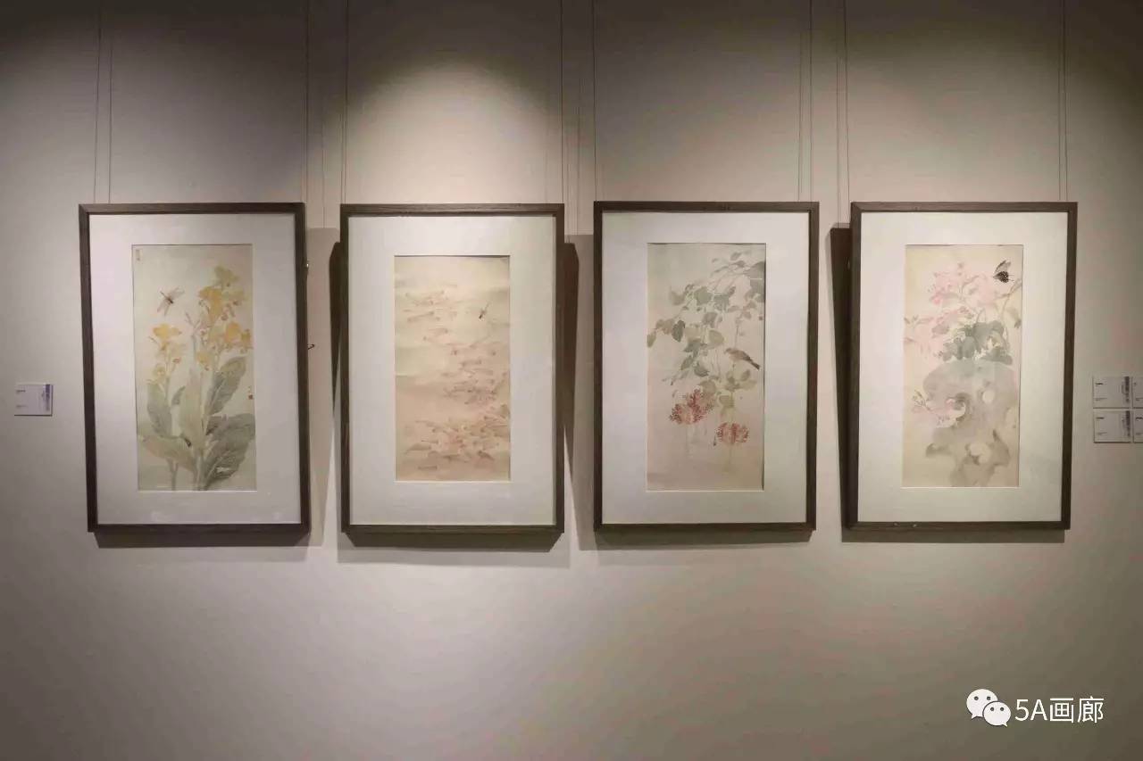 5a现场中国书画工而有意院聘工笔画家邀请展在京开幕