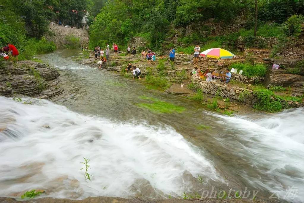 潍坊青州北崔崖景区有清凉之水