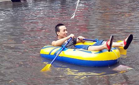 实况记录:大暴雨过后,通辽是这样的!