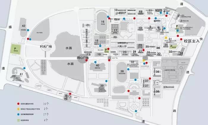 天津商业大学内部地图图片