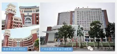 小区幼儿园中小学:华侨中学医院:广州中医药大学金沙洲医院大学:南海