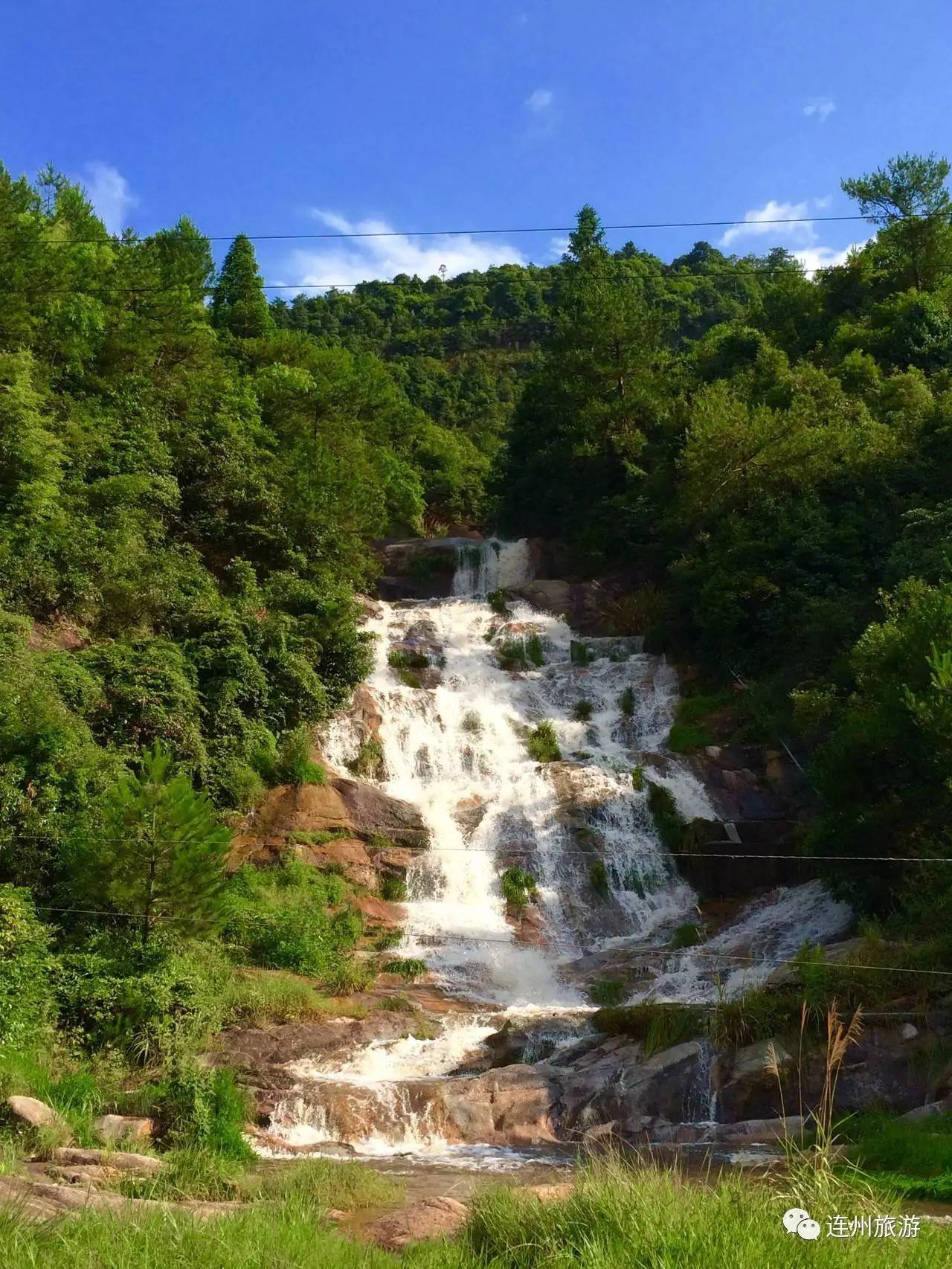 潭岭水库风景区图片