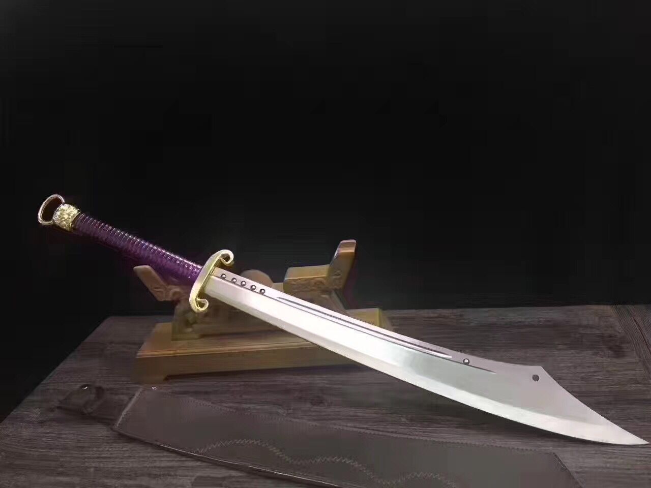 龙泉刀剑朴刀太平刀