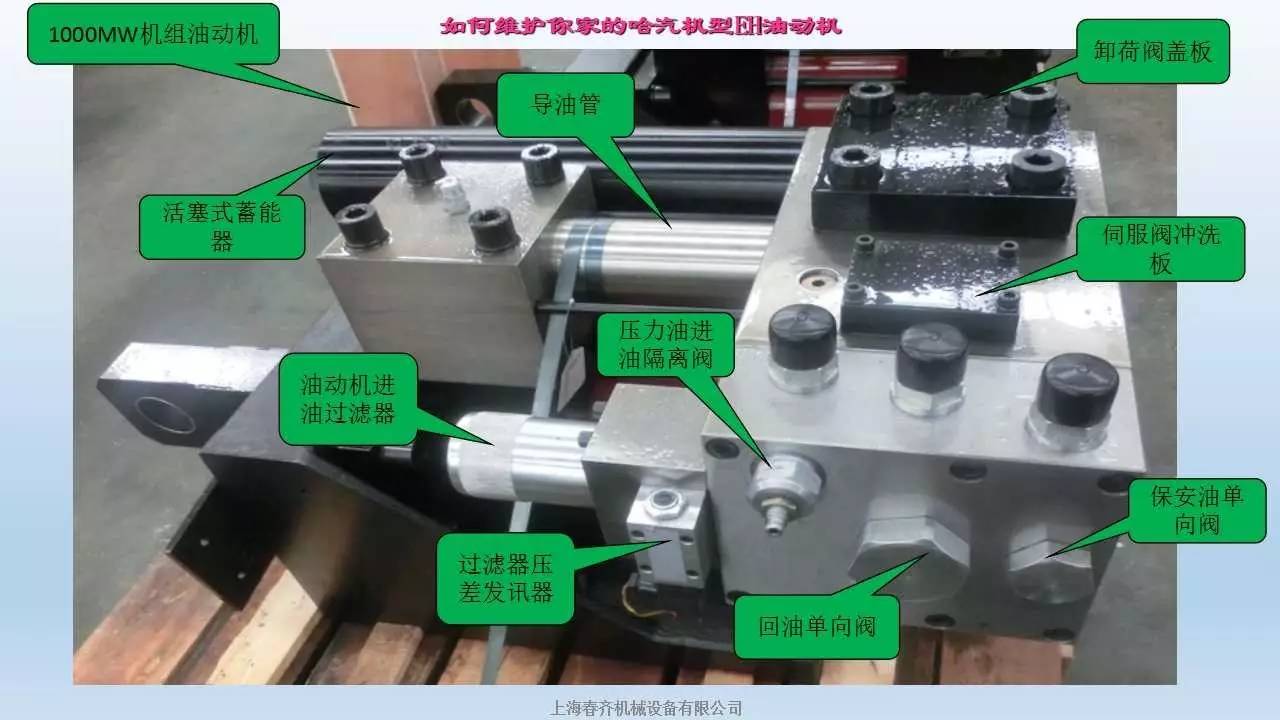 如何維護你家的哈汽機組eh油動機