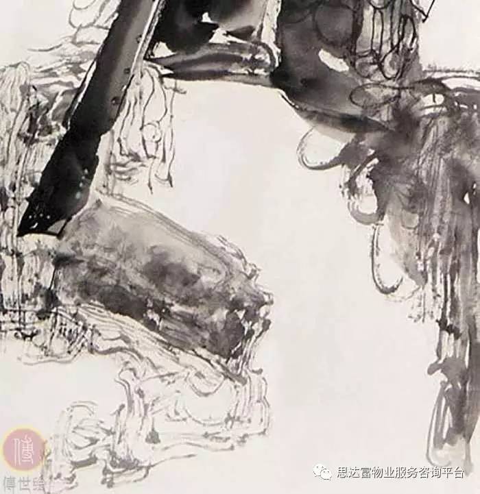 名家浩然中国水墨人物画