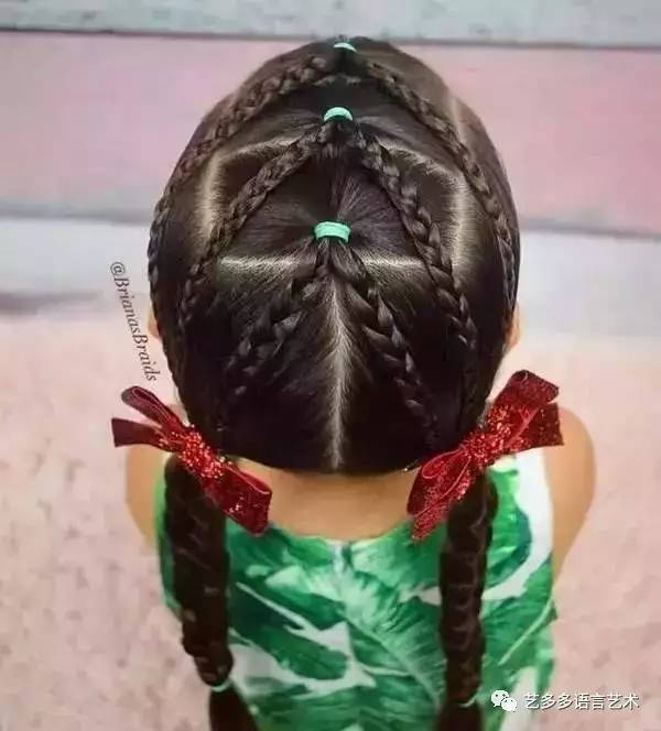 11款小女孩编发发型大全,头顶都能编出花儿!转给家长!