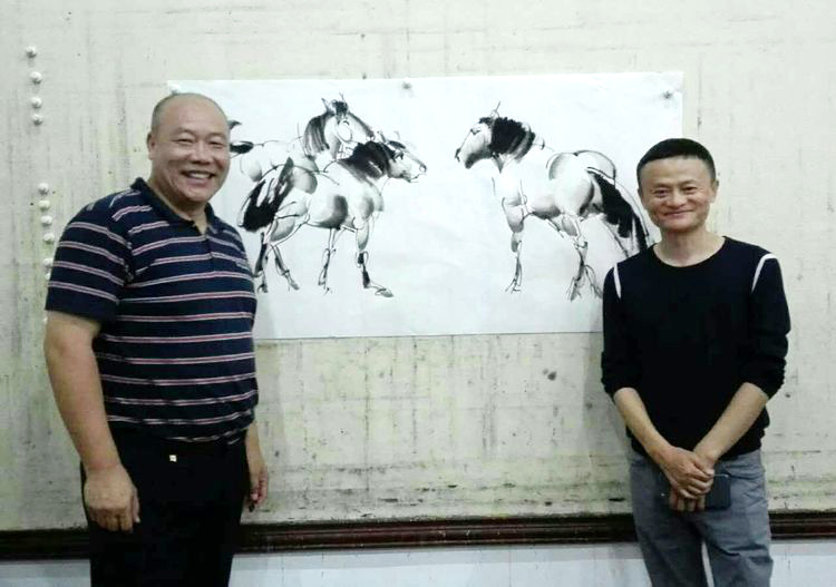 著名国家级雕塑大师新水墨画家田跃民作品邀请展