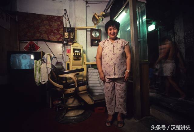 80年代香港九龙的真实生活老照片